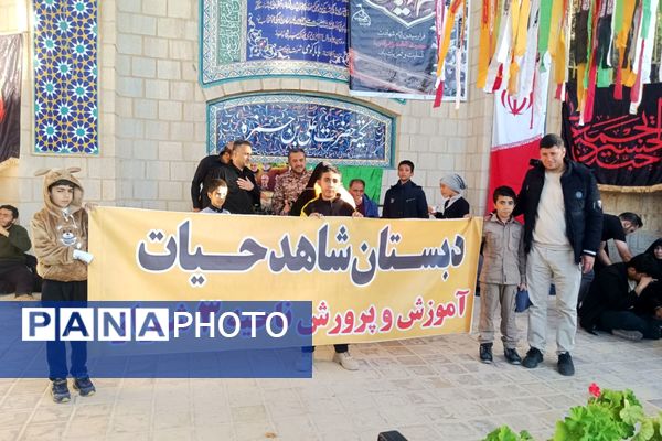 دانش‌آموزان کوهنورد دبستان شاهد حیات زائر شهید گمنام شدند