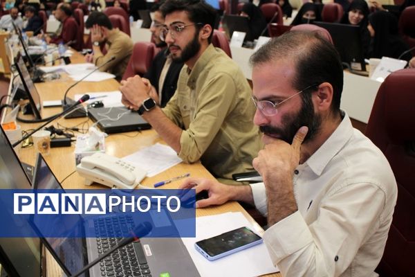اتاق کنترل وضعیت ستاد انتخابات شهر مشهد