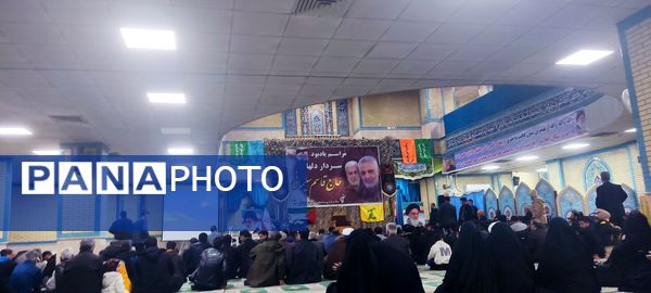 گرامیداشت پنجمین سالگرد شهادت سردار دل‌ها در شهرستان آبدانان 