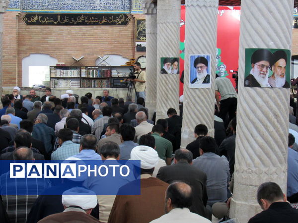 مراسم گرامیداشت شهدای اقتدار ایران اسلامی با حضور پرشور مردم و مسئولان در سنندج