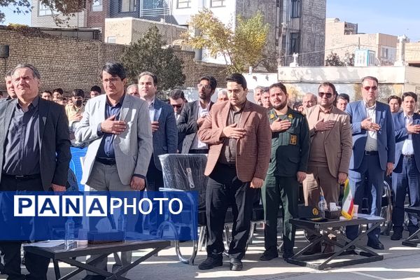 زنگ کتابخوانی و همایش کتاب و کتابخوانی در دبیرستان ابوریحان بیرونی نیشابور