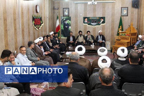 آیین سنگرسپاری رئیس اداره تبلیغات اسلامی شهرستان سامان