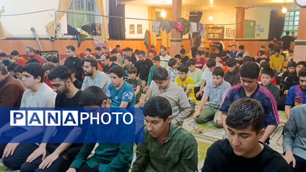 روز دوم اعتکاف پسران آشخانه 