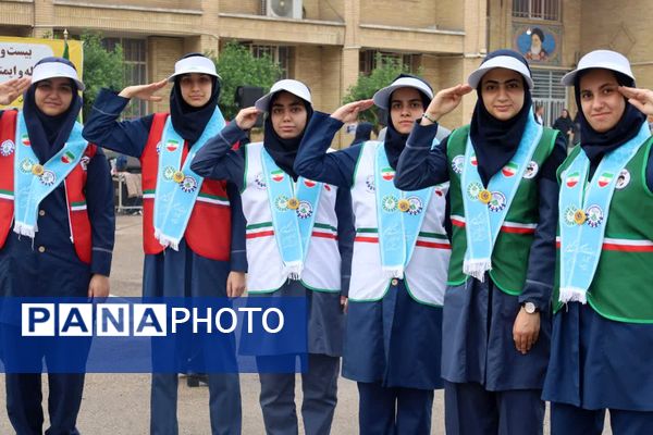 پناه‌گیری، خروج، نجات؛ مانور زلزله در خوزستان