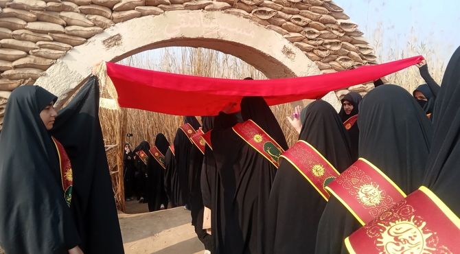 افتتاحیه دوره آموزشی دانش آموزان خادم الشهدا راهیان نور