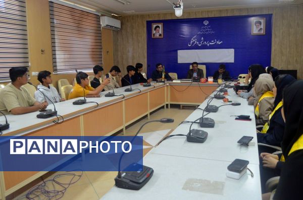 اردوی دانش‌آموز خبرنگاران پانا شهرستان بستک به بندرعباس