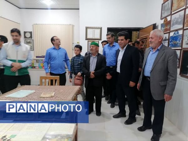 بازدید خادمیاران و خدام افتخاری رضوی از موزه فرهنگ و هنر بافق