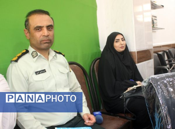 نشست خبری فرمانده انتظامی استان بوشهر با اصحاب رسانه 