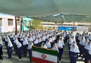 جشن روز دانش‌آموز در مدرسه پیروزی سمنان