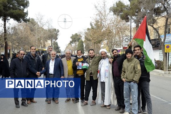 راهپیمایی جمعه نصر در نیشابور