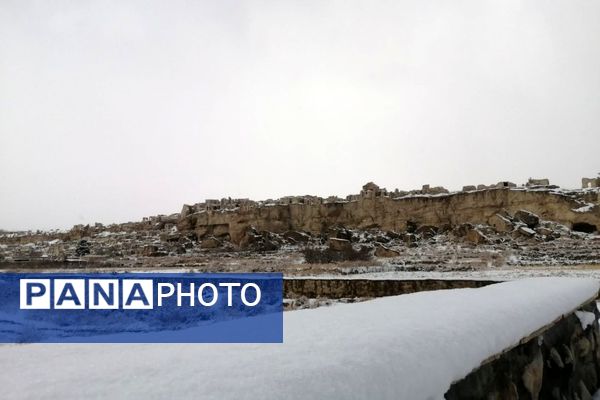 بارش اولین برف زمستانی در ایزدخواست