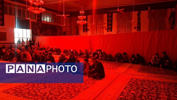 عزاداری شب شهادت حضرت فاطمه س در خلیل آباد