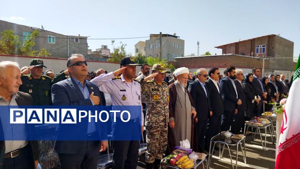 افتتاح مدرسه ۶ کلاسه «بانو مهین شادمان»