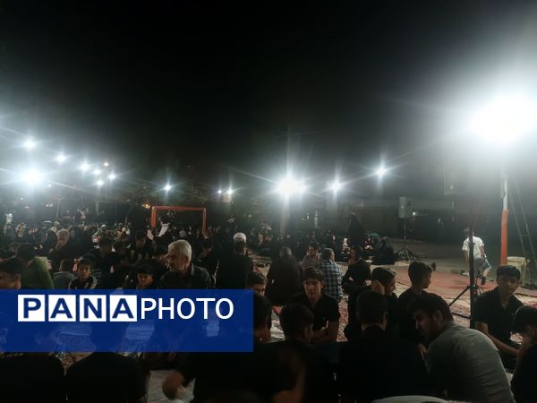 شب اول ماه محرم در هیئت باقرالعلوم نیشابور 