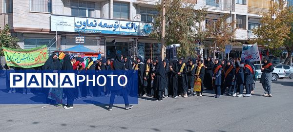 صدای وحدت دانش‌آموزان فارسان در روز ۱۳ آبان 