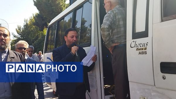راهپیمایی بشارت نصر در نیشابور 