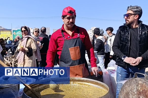 برگزاری جشنواره پخت سمنو در بجنورد 