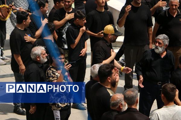 امروز خیابانهای شهر صفادشت، میزبان جاماندگان اربعین حسینی بود 