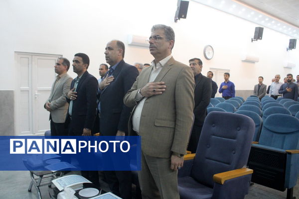 مراسم اولین سالروز شهادت شهدای خدمت در آموزش و پرورش استان بوشهر