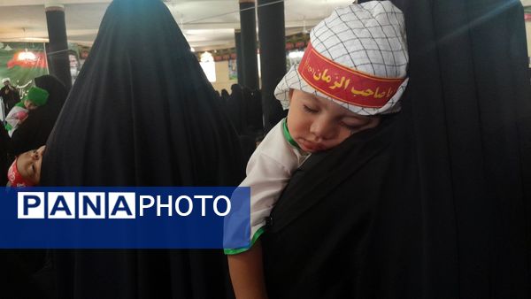 سربازان کوچک امام زمان در همایش شیرخوارگان حسینی شهرستان بن