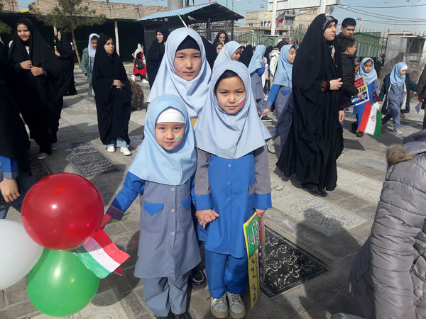 راهپیمایی روز قدس در شهر جعفریه قم
