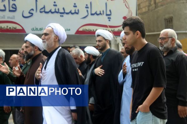 پیاده‌روی جاماندگان اربعین در گلوگاه 
