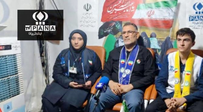 سرپرست سازمان دانش‌آموزی خوزستان مهمان تلویزیون اینترنتی پانا درشلمچه