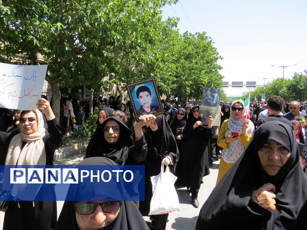 برگزاری راهپیمایی جمعه‌های خشم در بجنورد