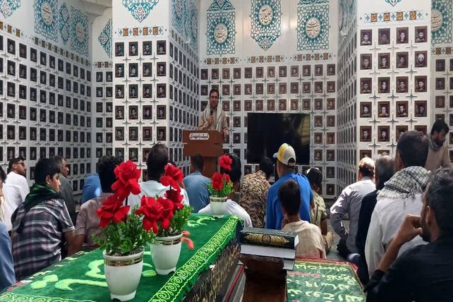 حضور ۲۰۰ نفر از بسیجیان نورآباد در یادمان شهدای عملیات مرصاد