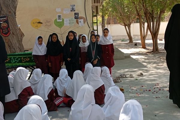 مراسم ایام فاطمیه و برپایی موکب در مدرسه مولوی