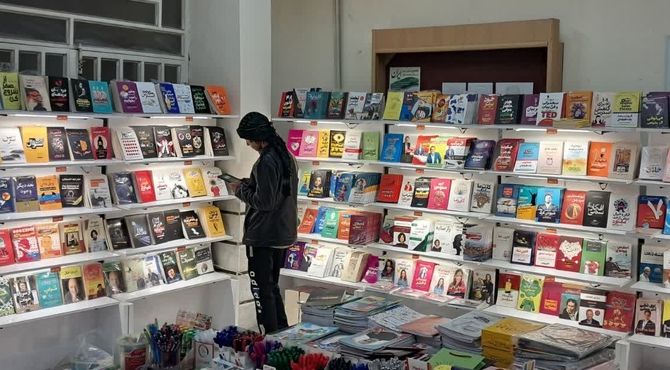 افتتاح نمایشگاه کتاب در اداره فرهنگ و ارشاد اسلامی شهرستان زارچ
