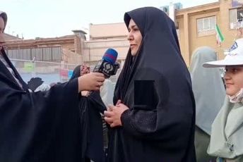 برپایی بازارچه دانش‌آموزی «شب یلدا» در مدرسه محدثه قم