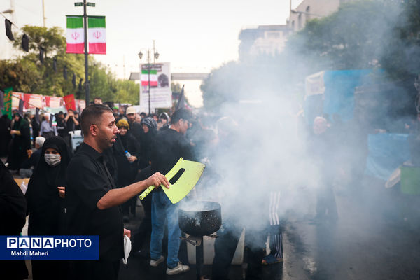 مراسم آیینی جاماندگان اربعین حسینی
