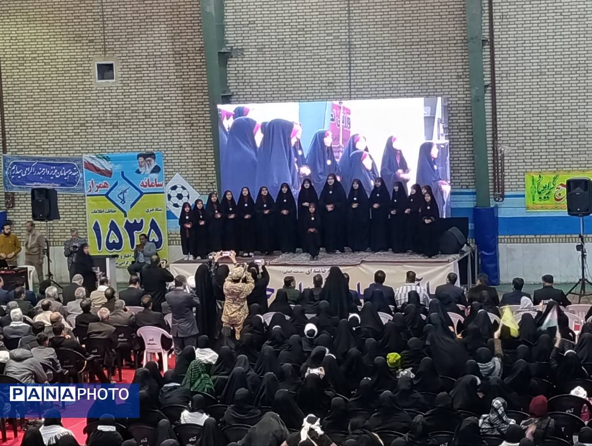 همایش روز بسیج  در نیشابور