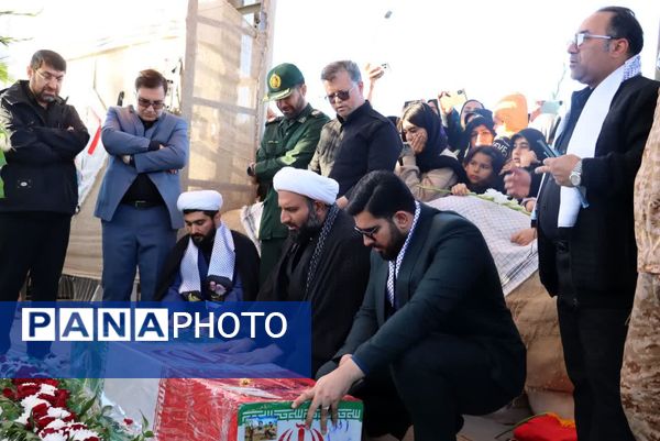 تشییع شهدای گمنام در جاجرم