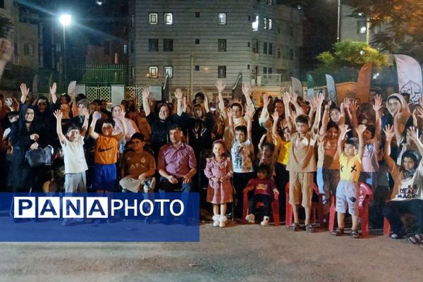جشن هفته وحدت و تولد حضرت محمد(ص) در بوستان ارغوان باقرشهر 