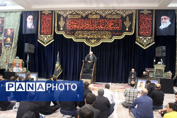 مراسمی به یاد شهدا در ایام رحلت حضرت معصومه(س)