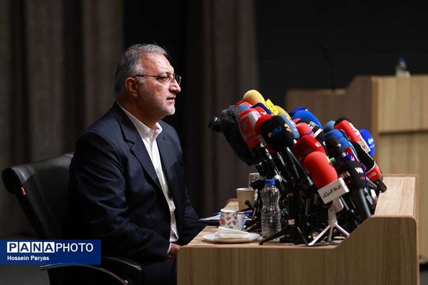 نشست خبری علیرضا زاکانی شهردار تهران