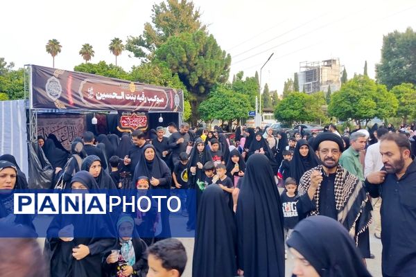 پیاده‌روی و موکب گردی کودکانه در دانشگاه صنعتی شیراز به‌مناسبت اربعین حسینی