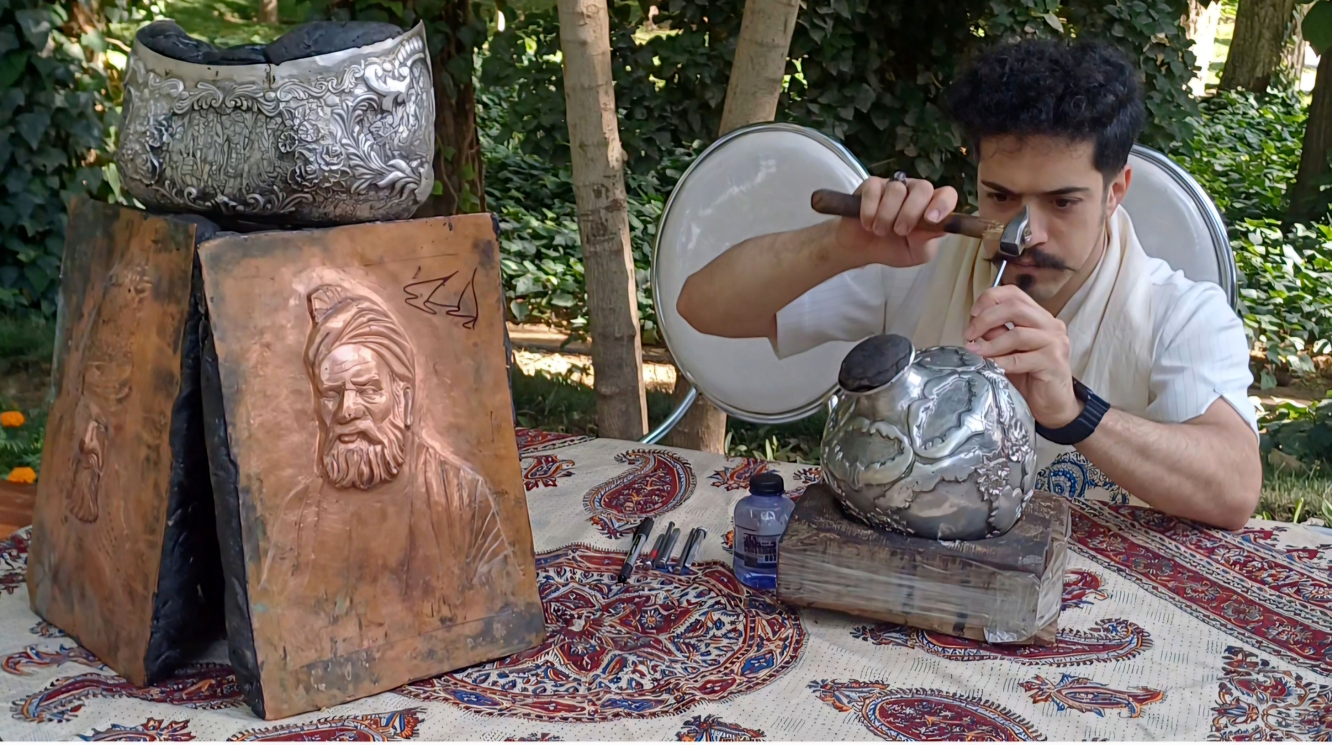 آیین بهره‌برداری از گذر صنایع دستی اصفهان