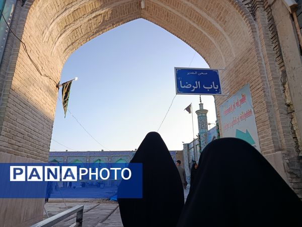 حضور دختران رضویه در اردوی راهیان نور