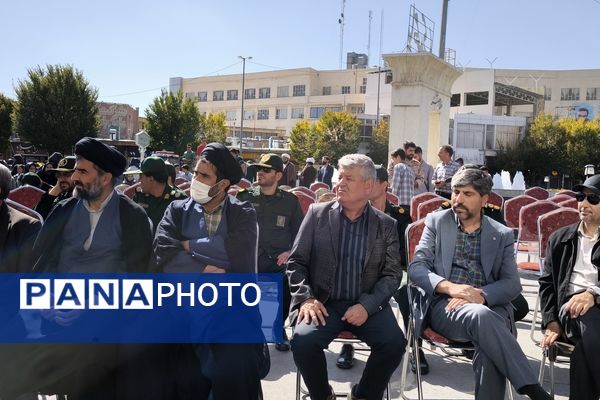 راهپیمایی ۱۳ آبان در شهرستان آباده 