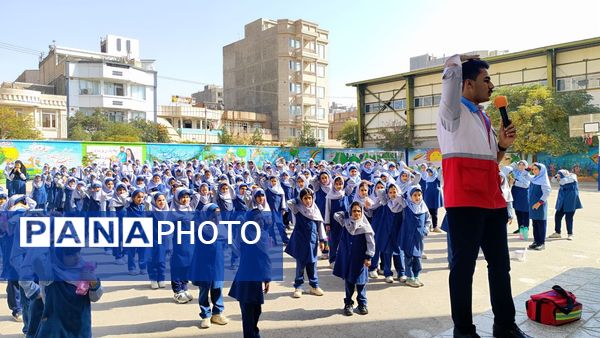گرامیداشت روز ملی کاهش اثرات بلاهای طبیعی در نیشابور