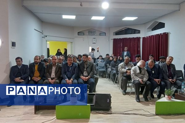 افتتاح کتابخانه سیار روستایی شماره۲ نیشابور باحضورپیشتازان سازمان دانش آموزی درمراسم