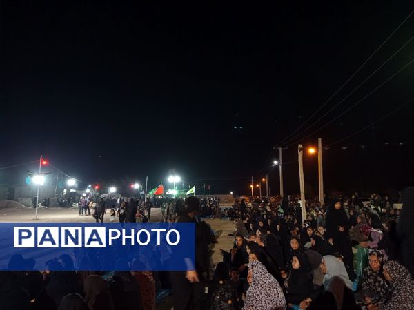 اجتماع بزرگ تاسوعای حسینی در بخش احمدی
