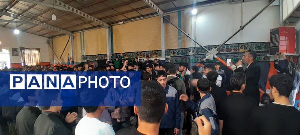  مراسم عزاداری وفات حضرت ام البنین در هنرستان محمودیه خیامی 11