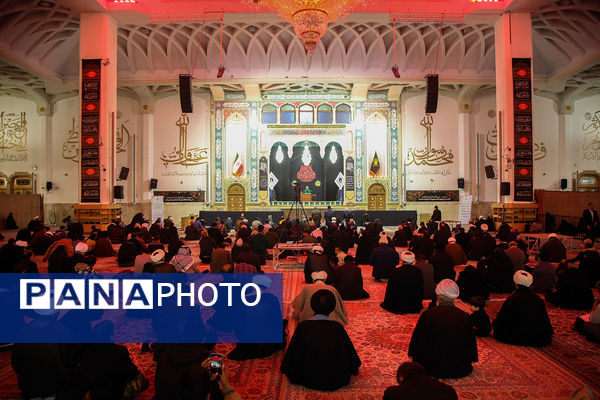 مراسم عزاداری سالروز شهادت امام هادی(ع) در حرم حضرت معصومه(س)