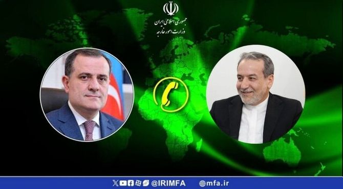 رایزنی وزیران خارجه ایران و جمهوری آذربایجان درباره تحولات قفقاز