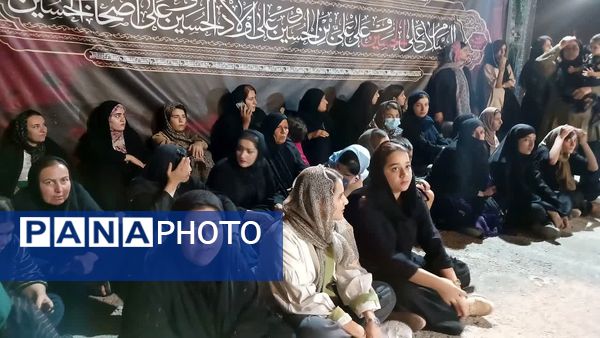 مراسم تاسوعای حسینی در شهرستان لنده