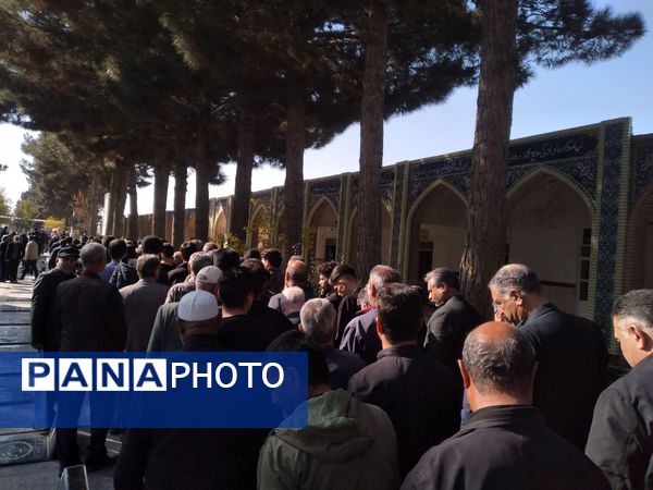 مراسم تشییع پیکر جانباز شهید علی فتح آبادی